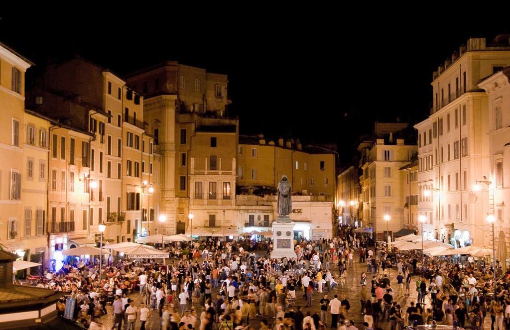 Diner au campo de fiori