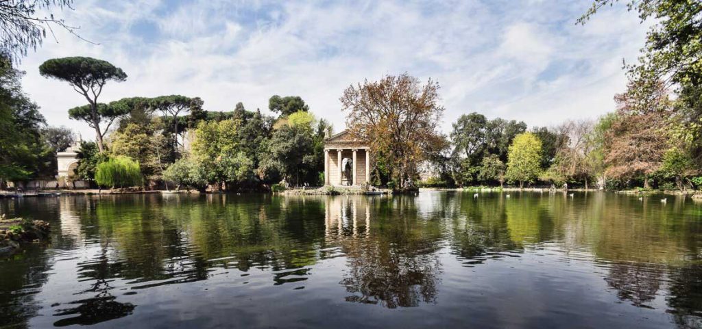 Jardin villa borghèse